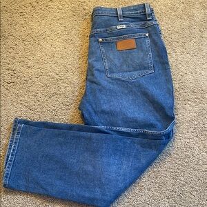 Wrangler worn 1x Straight Jeans